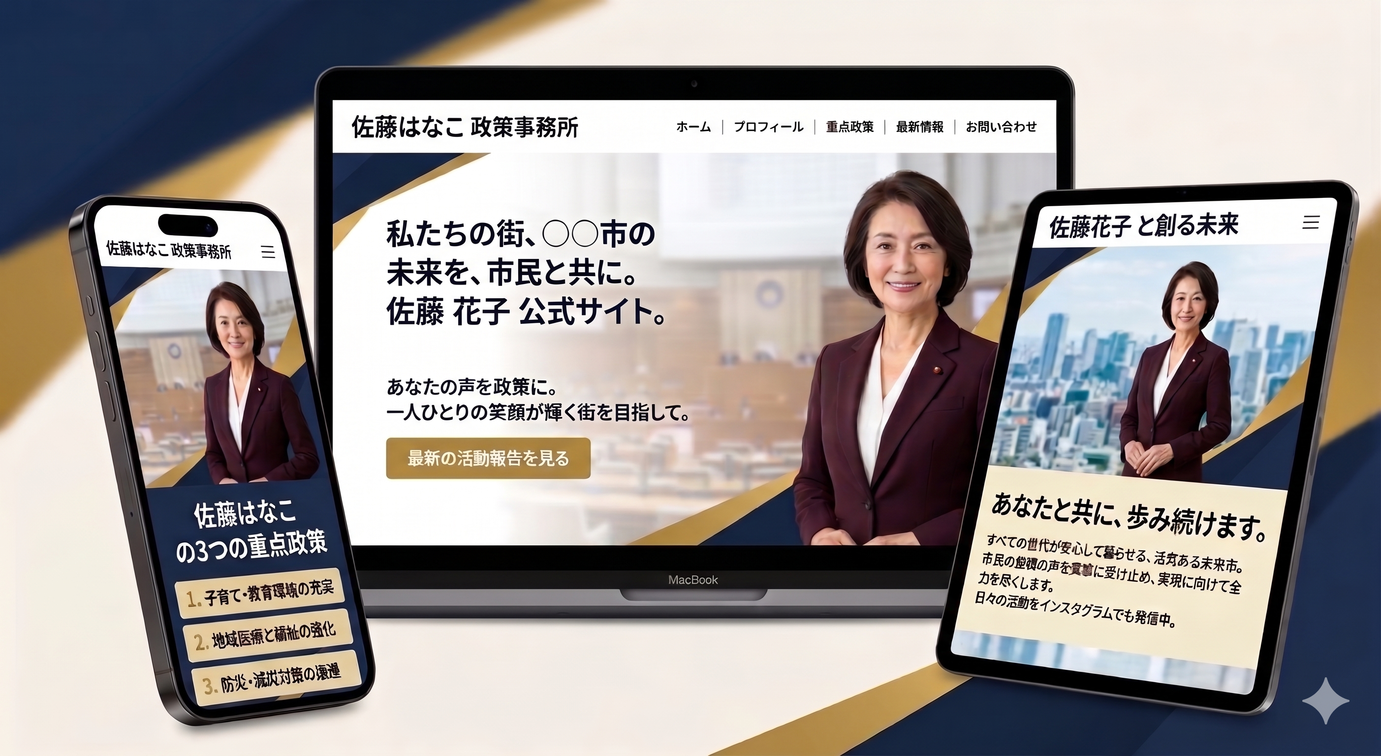PC・スマホ対応サイトイメージ